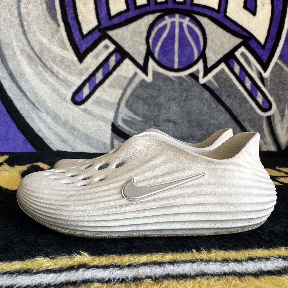 Size M9/W10 - Nike React X Rejuven8 Bone Beige Foam Slip On Sneakers Shoes Walk